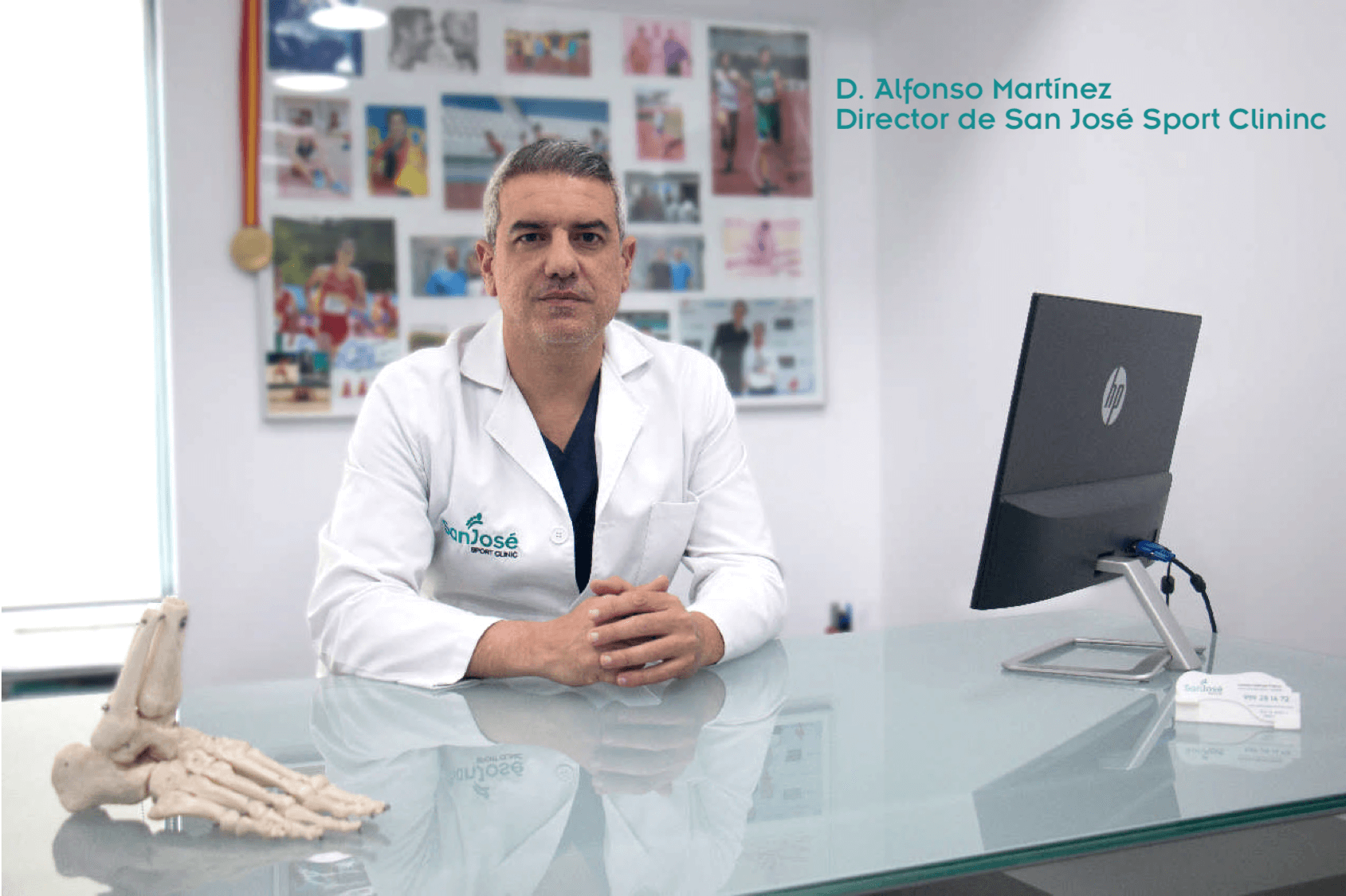 D. Alfonso Martínez. Director de San José Sport Clinic.
